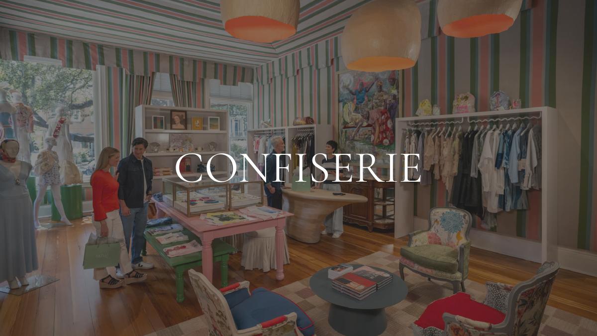 Confiserie packaging design presentation cover